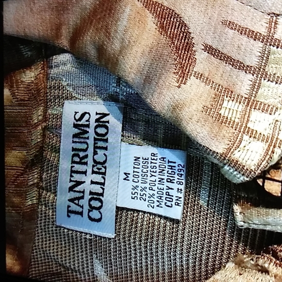 VGUC. $$❤️❤️☘️ Tantrums collection gold colored jacket medium - Picture 5 of 5